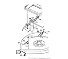 Craftsman 502256136A mower housing exploded view diagram