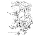 Craftsman 502256117A mower housing diagram
