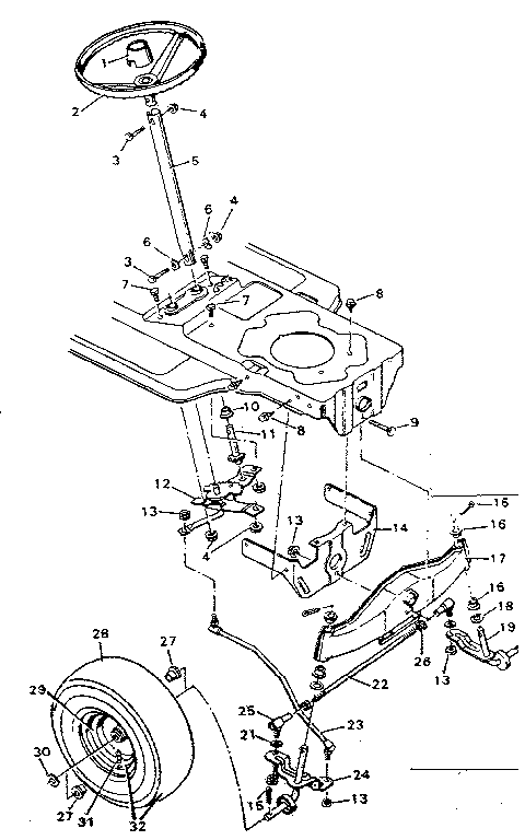Steering parts