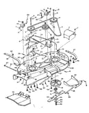 Blade housing lower half illustration