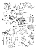 Cylinder, crankshaft and engine base group