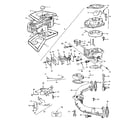 Briggs & Stratton 402707-0157-02 air cleaner and carburetor diagram