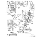 Briggs & Stratton 253700 THRU 253799 (0015 - 0032) carburetor and air cleaner assembly diagram