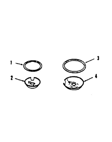 Optional porcelain pan and chrome ring