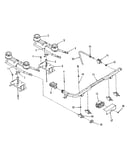 Top burner section