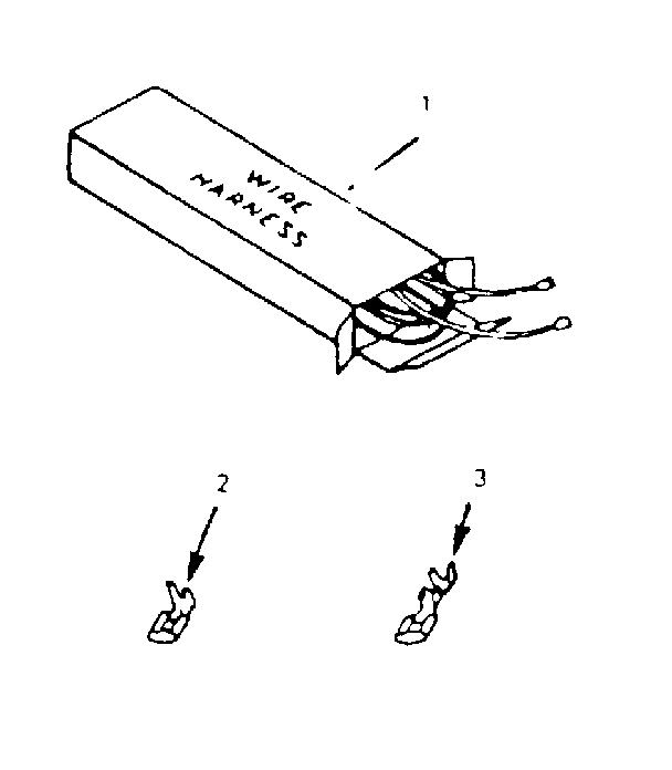 WIRE HARNESS AND COMPONENTS