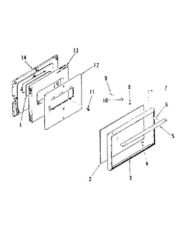Oven door
