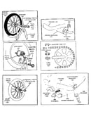 Crank and wheel assembly