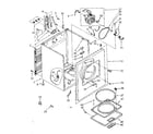 Kenmore 11086427100 cabinet parts diagram