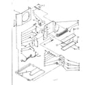 Kenmore 1068751190 air flow and control parts diagram