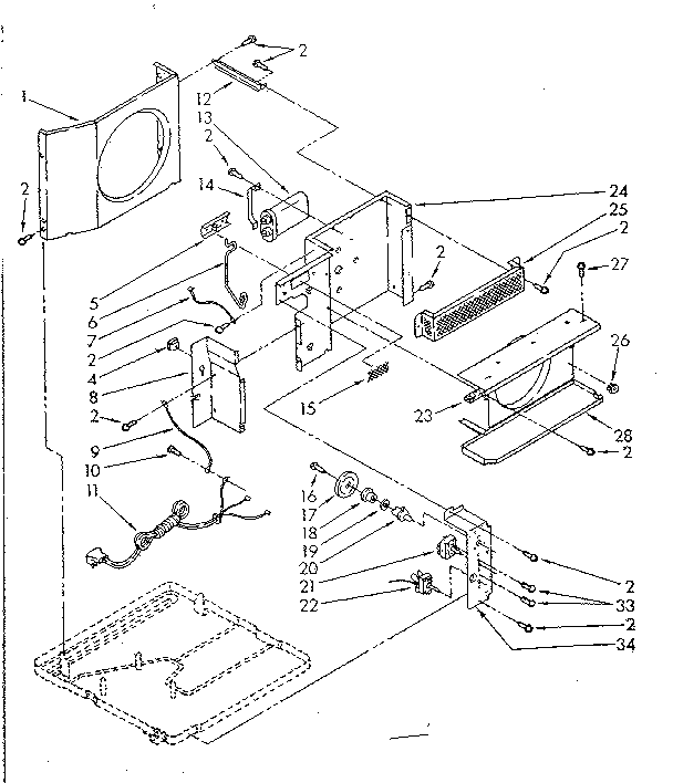 Air flow and control parts