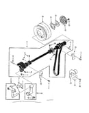 Take up lever assembly