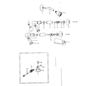 Sears 609204021 replacement parts diagram