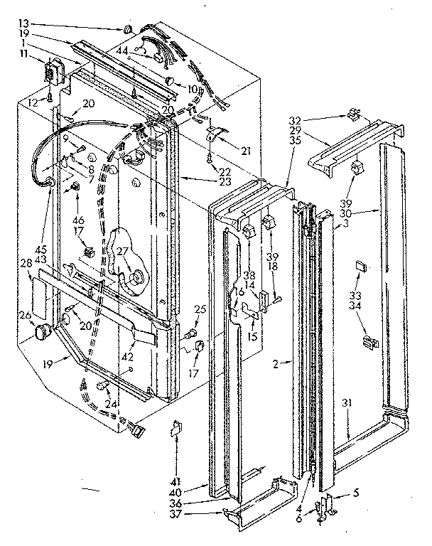 Breaker and partition