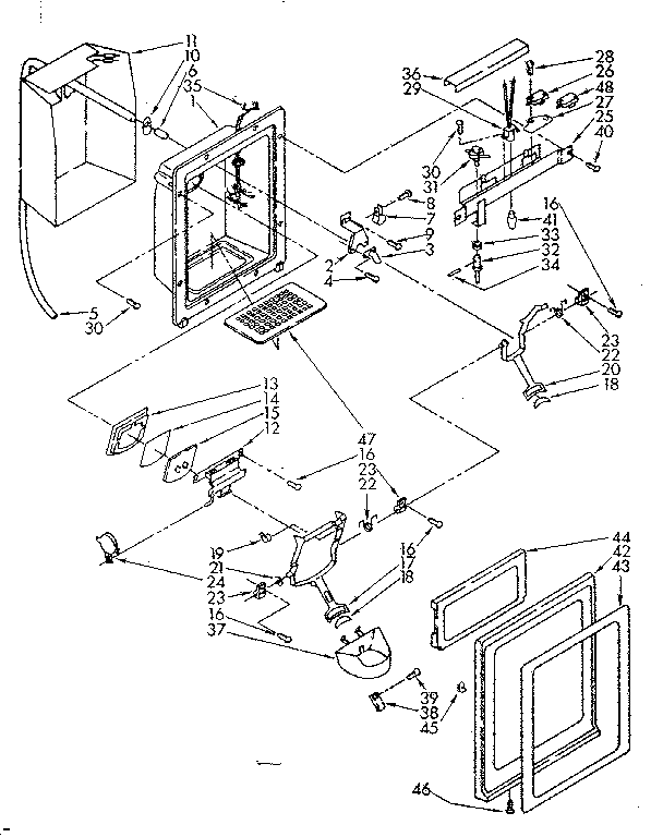 DISPENSER FRONT