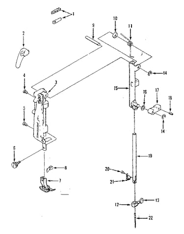 Presser foot assembly