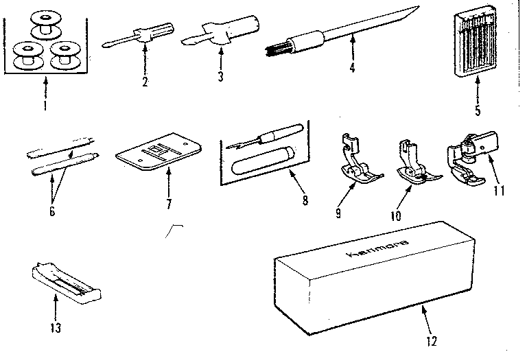Attachment parts