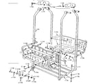 Sears 70172037-0 lawn swing assembly diagram