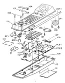 Exploded view, hand unit