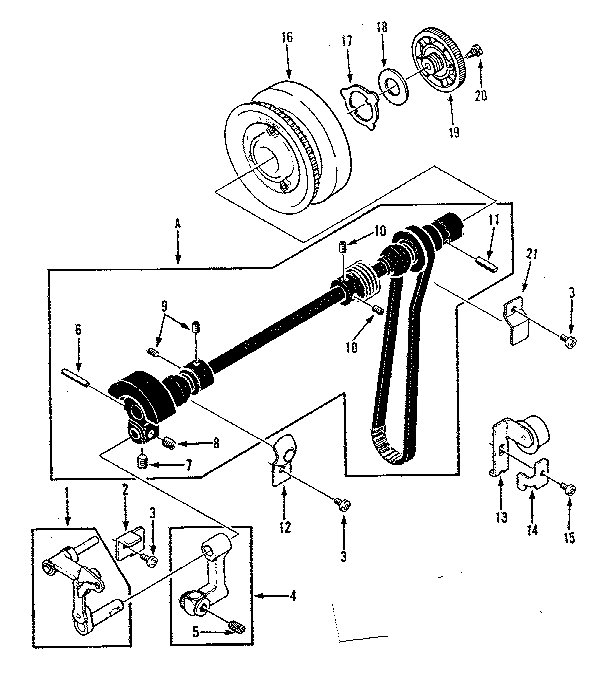 TAKE UP LEVER ASSEMBLY