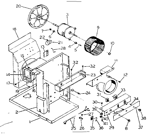 Electrical system and air handling parts