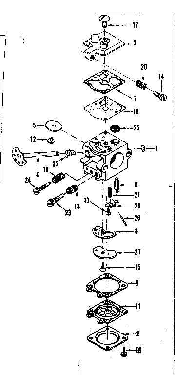 Carburetor no. 35002