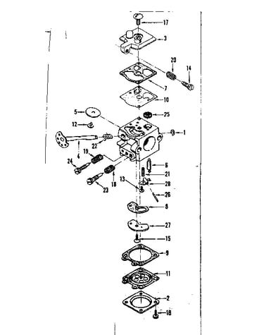 Carburetor no. 35002