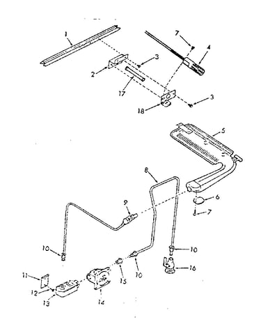 Burner section