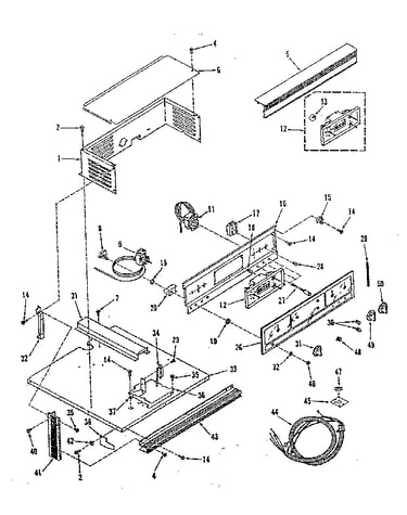 Control panel section