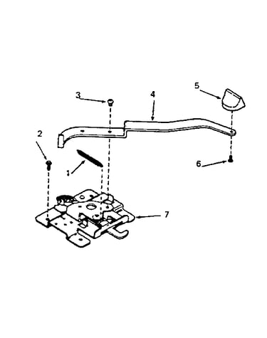 Oven door lock section