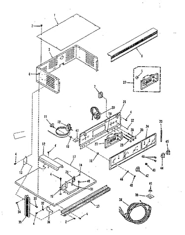 Control panel section