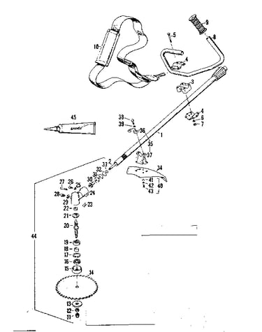 Drive shaft housing