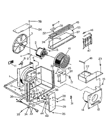 Electrical system and air handling parts