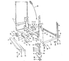 Kenmore 5871507180 frame details diagram