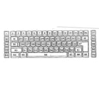 Sears 16153852550 keyboard diagram