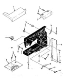Extension plate and needle plate parts