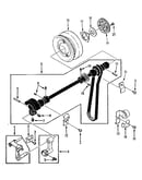 Take up lever assembly