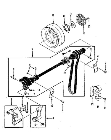 Take up lever assembly