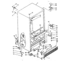 Kenmore 1068679330 cabinet parts diagram