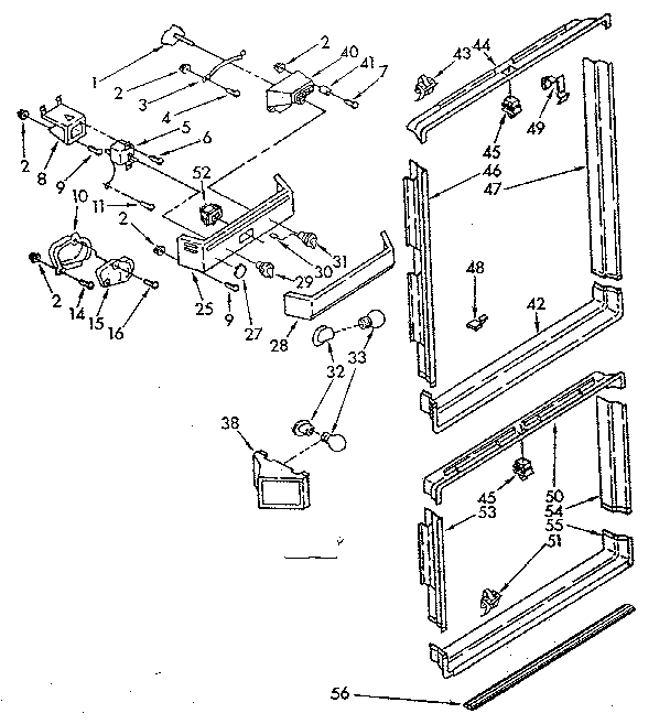 Breaker and console parts