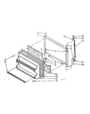 Freezer door parts
