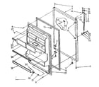 Kenmore 1068768812 refrigerator door parts diagram