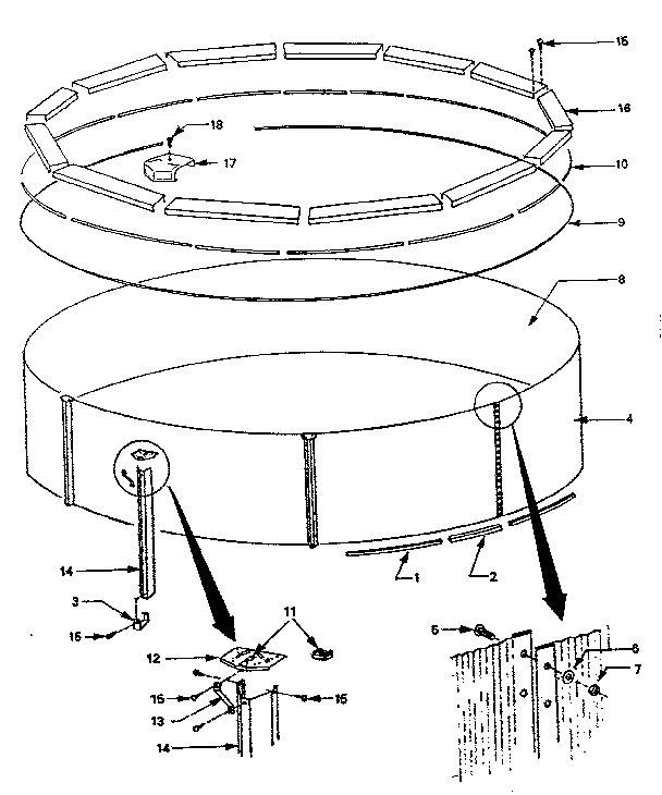 Sears swimming pool