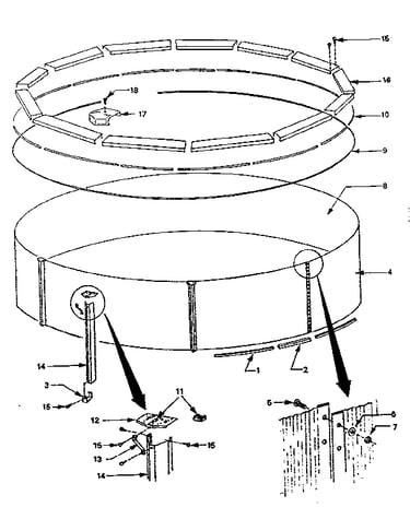 Sears swimming pool