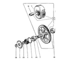 Sears 81780840 gearbox diagram