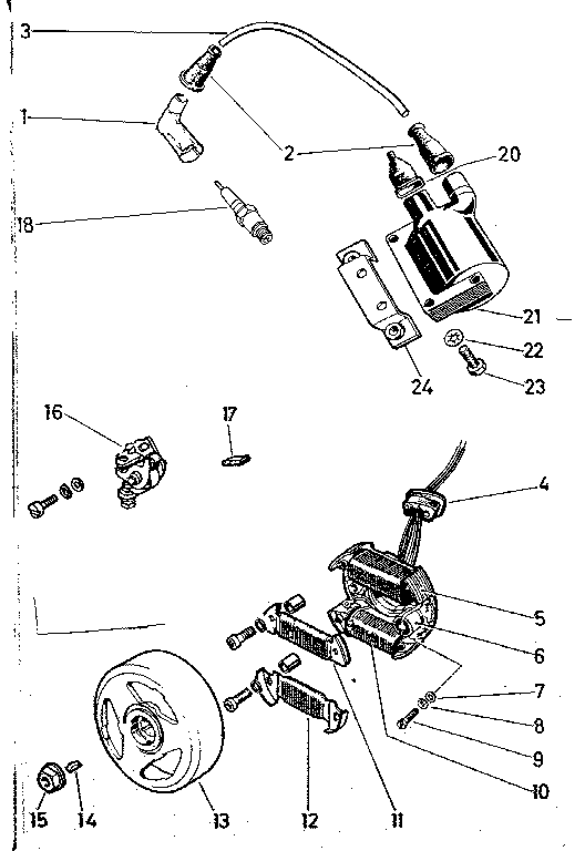 Magneto generator
