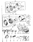 Headlamp, tail-, stop-light, rattle, harness