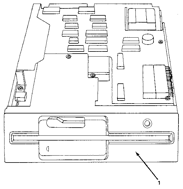 High capacity diskette drive