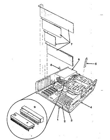 System unit - interior (5150)
