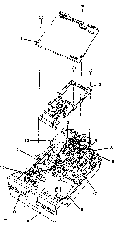 FULL HIGH DISKETTE DRIVE TYPE 1